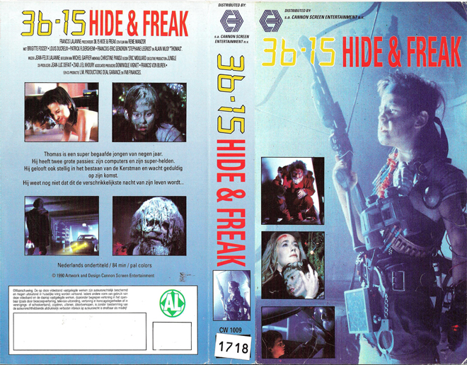 36-15 HIDE & FREAK VHS COVER