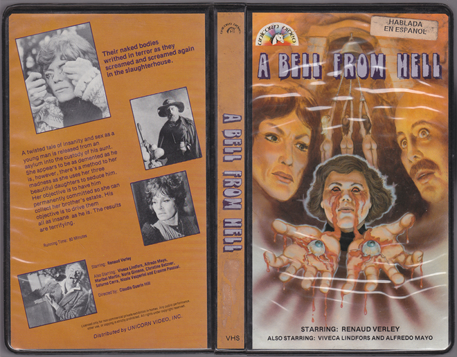 A BELL FROM HELL VHS COVER 