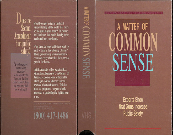 A MATTER OF COMMON SENSE, ACTION VHS COVER, HORROR VHS COVER, BLAXPLOITATION VHS COVER, HORROR VHS COVER, ACTION EXPLOITATION VHS COVER, SCI-FI VHS COVER, MUSIC VHS COVER, SEX COMEDY VHS COVER, DRAMA VHS COVER, SEXPLOITATION VHS COVER, BIG BOX VHS COVER, CLAMSHELL VHS COVER, VHS COVER, VHS COVERS, DVD COVER, DVD COVERS