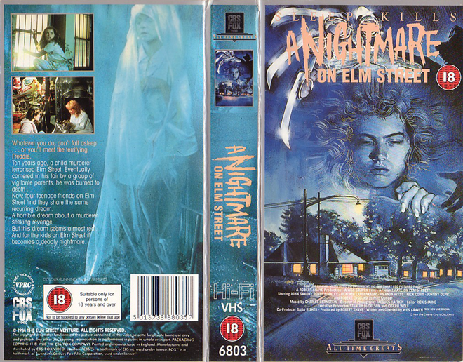 A NIGHTMARE ON ELM STREET SLEEP KILLS, ACTION VHS COVER, HORROR VHS COVER, BLAXPLOITATION VHS COVER, HORROR VHS COVER, ACTION EXPLOITATION VHS COVER, SCI-FI VHS COVER, MUSIC VHS COVER, SEX COMEDY VHS COVER, DRAMA VHS COVER, SEXPLOITATION VHS COVER, BIG BOX VHS COVER, CLAMSHELL VHS COVER, VHS COVER, VHS COVERS, DVD COVER, DVD COVERS