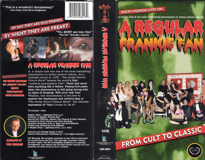 A REGULAR FRANKIE FAN, HORROR, ACTION EXPLOITATION, ACTION, HORROR, SCI-FI, MUSIC, THRILLER, SEX COMEDY,  DRAMA, SEXPLOITATION, VHS COVER, VHS COVERS, DVD COVER, DVD COVERS