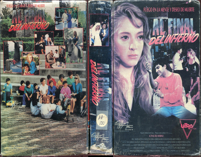 AL FINAL DEL INFIERNO, ACTION VHS COVER, HORROR VHS COVER, BLAXPLOITATION VHS COVER, HORROR VHS COVER, ACTION EXPLOITATION VHS COVER, SCI-FI VHS COVER, MUSIC VHS COVER, SEX COMEDY VHS COVER, DRAMA VHS COVER, SEXPLOITATION VHS COVER, BIG BOX VHS COVER, CLAMSHELL VHS COVER, VHS COVER, VHS COVERS, DVD COVER, DVD COVERS