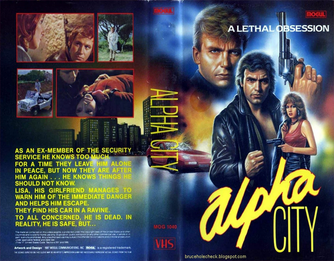 ALPHA CITY, BIG BOX VHS, HORROR, ACTION EXPLOITATION, ACTION, ACTIONXPLOITATION, SCI-FI, MUSIC, THRILLER, SEX COMEDY,  DRAMA, SEXPLOITATION, VHS COVER, VHS COVERS, DVD COVER, DVD COVERS
