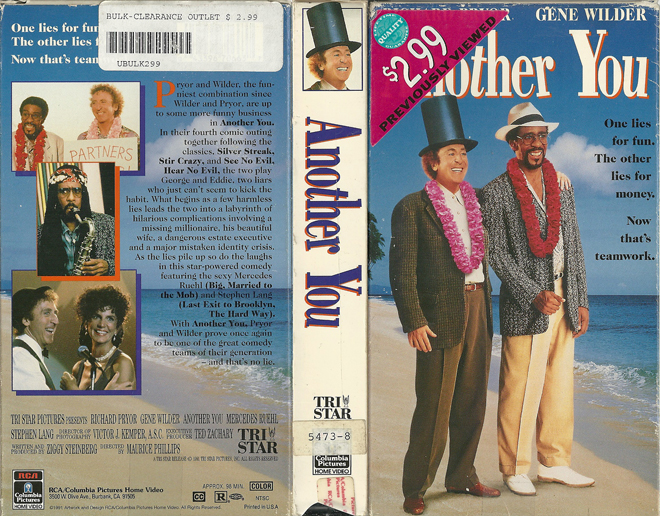 ANOTHER YOU VHS COVER