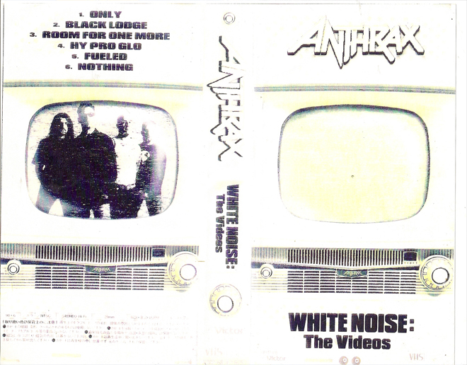 ANTHRAX WHITE NOISE : THE VIDEOS VHS COVER