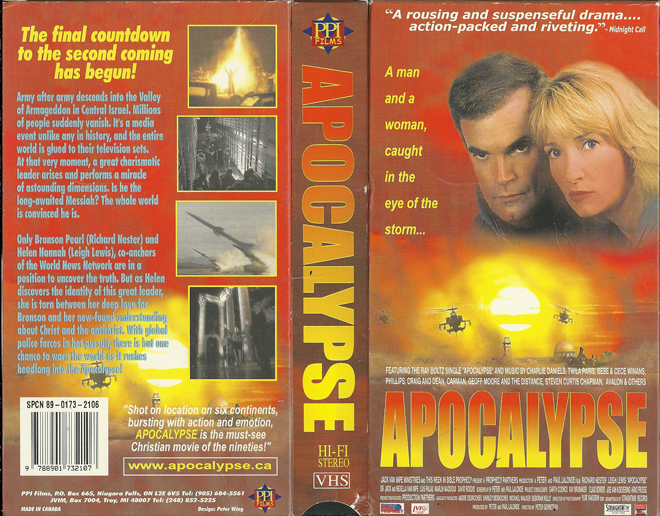 APOCALYPSE VHS COVER