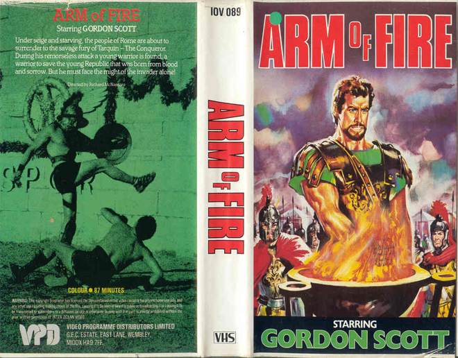 ARM OF FIRE, THRILLER ACTION HORROR SCIFI, ACTION VHS COVER, HORROR VHS COVER, BLAXPLOITATION VHS COVER, HORROR VHS COVER, ACTION EXPLOITATION VHS COVER, SCI-FI VHS COVER, MUSIC VHS COVER, SEX COMEDY VHS COVER, DRAMA VHS COVER, SEXPLOITATION VHS COVER, BIG BOX VHS COVER, CLAMSHELL VHS COVER, VHS COVER, VHS COVERS, DVD COVER, DVD COVERS