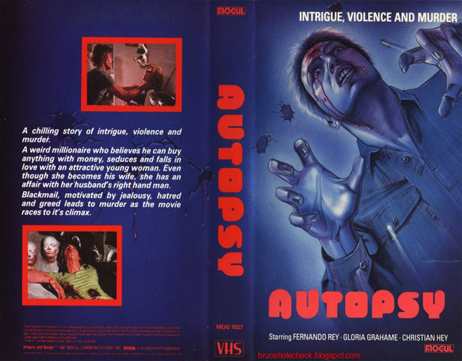 AUTOPSY MOGUL VHS COVER