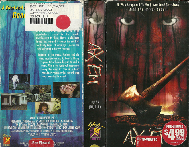 AX EM VHS COVER