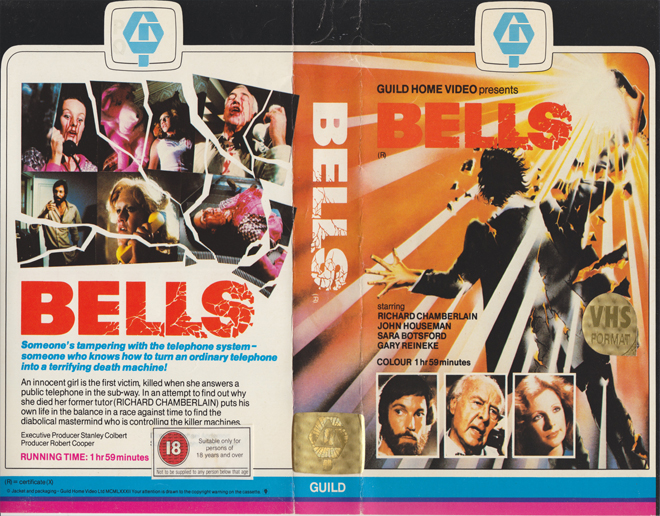 BELLS HORROR GUILD HOME VIDEO VHS COVER