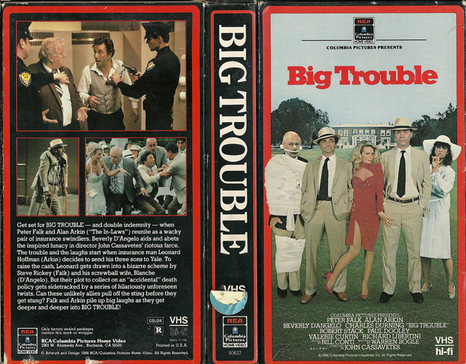 BIG TROUBLE VHS COVER