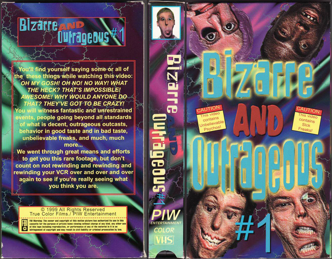 BIZARRE AND OUTRAGEOUS : VOLUME 1