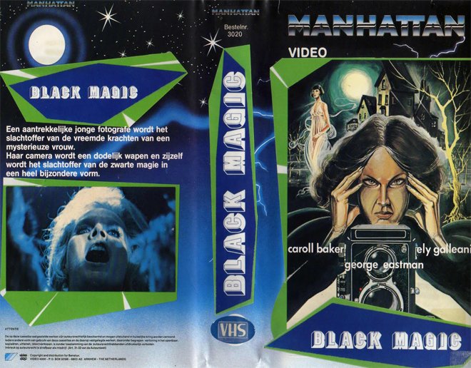 BLACK MAGIC VHS COVER