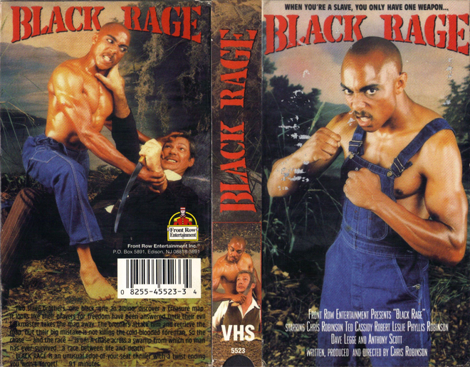 BLACK RAGE VHS COVER