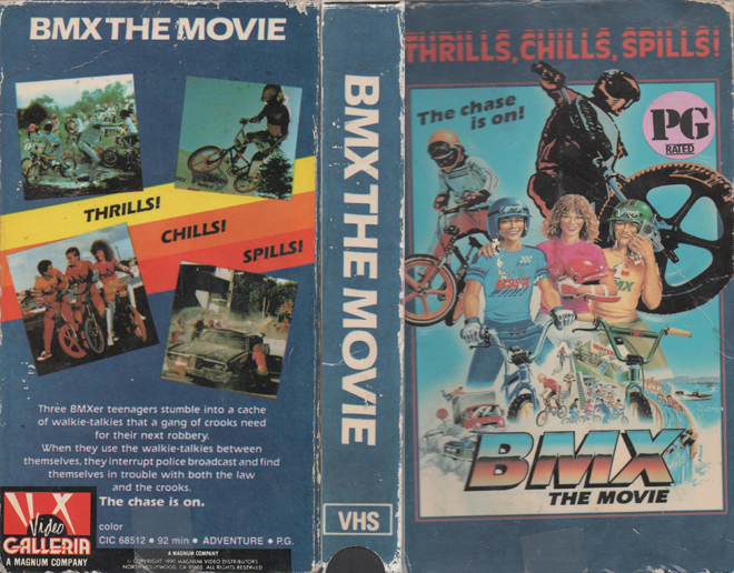 BMX THE MOVIE - SUBMITTED BY RYAN GELATIN, VHS COVERS