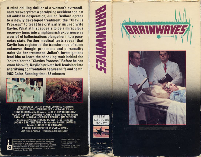 BRAIN WAVES, ACTION VHS COVER, HORROR VHS COVER, BLAXPLOITATION VHS COVER, HORROR VHS COVER, ACTION EXPLOITATION VHS COVER, SCI-FI VHS COVER, MUSIC VHS COVER, SEX COMEDY VHS COVER, DRAMA VHS COVER, SEXPLOITATION VHS COVER, BIG BOX VHS COVER, CLAMSHELL VHS COVER, VHS COVER, VHS COVERS, DVD COVER, DVD COVERS