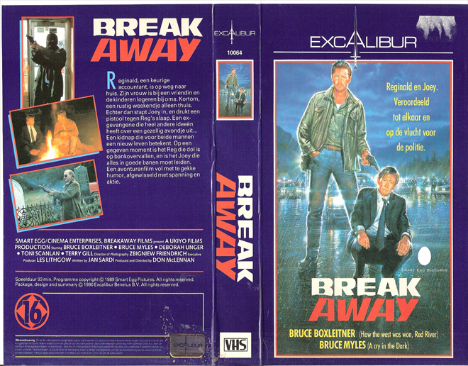 BREAK AWAY VHS COVER