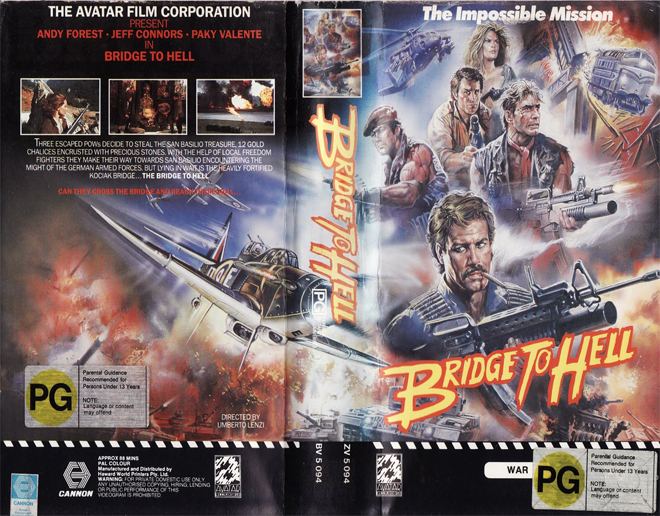 BRIDGE TO HELL VHS COVER