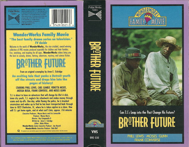 BROTHER FUTURE VHS COVER, VHS COVERS