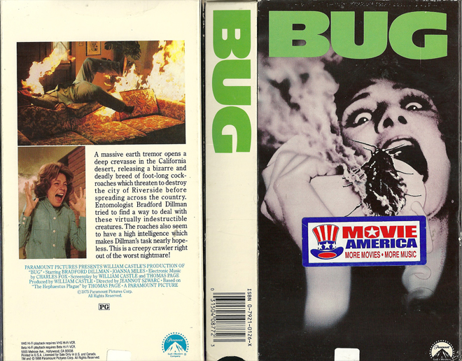 BUG VHS COVER