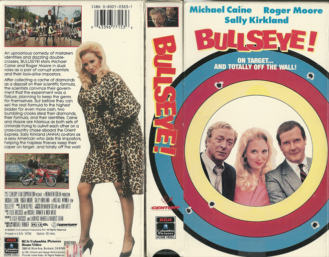 BULLSEYE VHS COVER