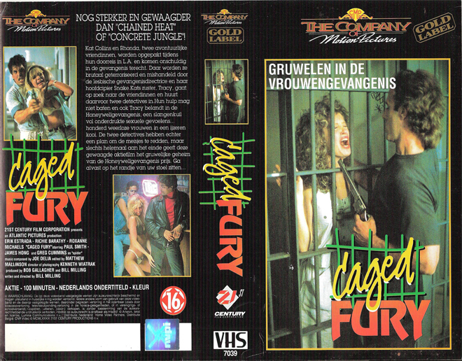 CAGED FURY, BIG BOX, HORROR, ACTION EXPLOITATION, ACTION, HORROR, SCI-FI, MUSIC, THRILLER, SEX COMEDY, DRAMA, SEXPLOITATION, VHS COVER, VHS COVERS, DVD COVER, DVD COVERS