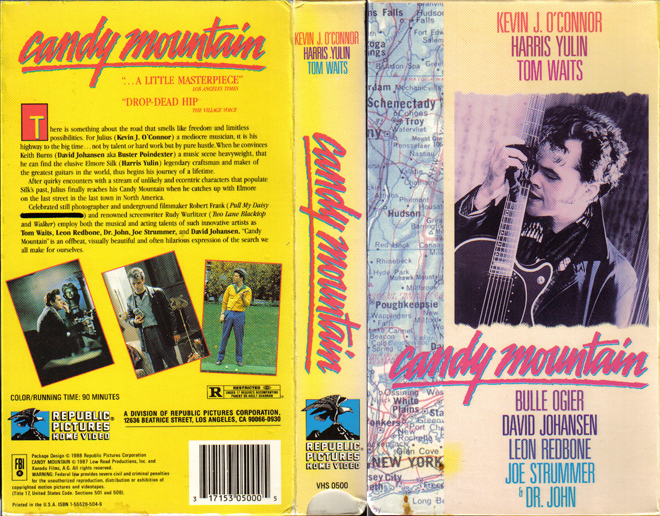 CANDY MOUNTAIN VHS COVER
