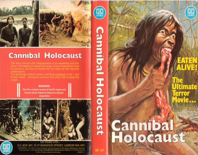 CANNIBAL HOLOCAUST VHS COVER