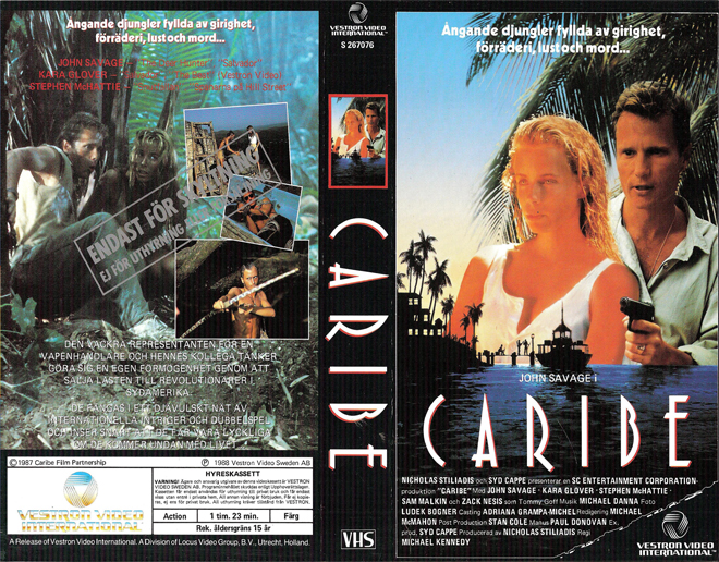 CARIBE VHS COVER