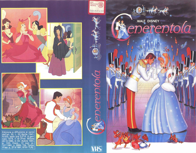 CENERENTOLA VHS COVER