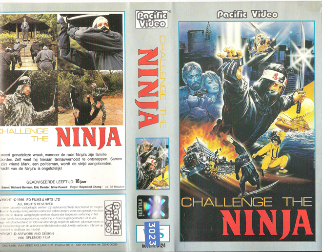 CHALLENGE THE NINJA, BIG BOX, HORROR, ACTION EXPLOITATION, ACTION, HORROR, SCI-FI, MUSIC, THRILLER, SEX COMEDY, DRAMA, SEXPLOITATION, VHS COVER, VHS COVERS, DVD COVER, DVD COVERS