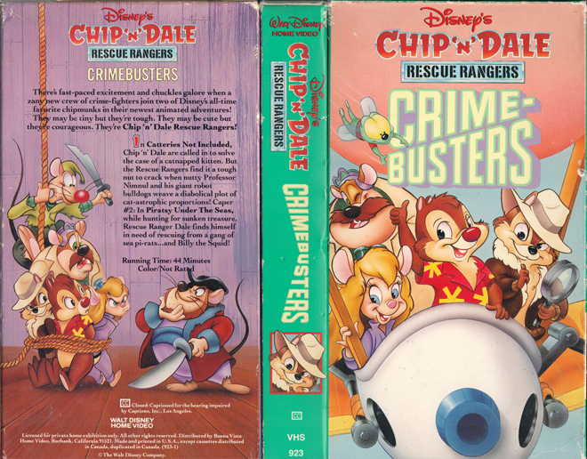 CHIP N DALE RESCUE RANGERS : CRIME BUSTERS