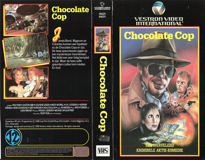 CHOCOLATE COP VHS COVER