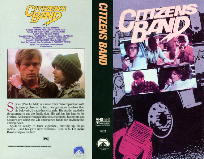 CITIZENS BAND VHS COVER, VHS COVERS