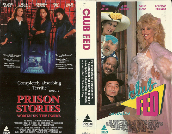 CLUB FED AND PRISON STORIES FOR  VHS COVER
