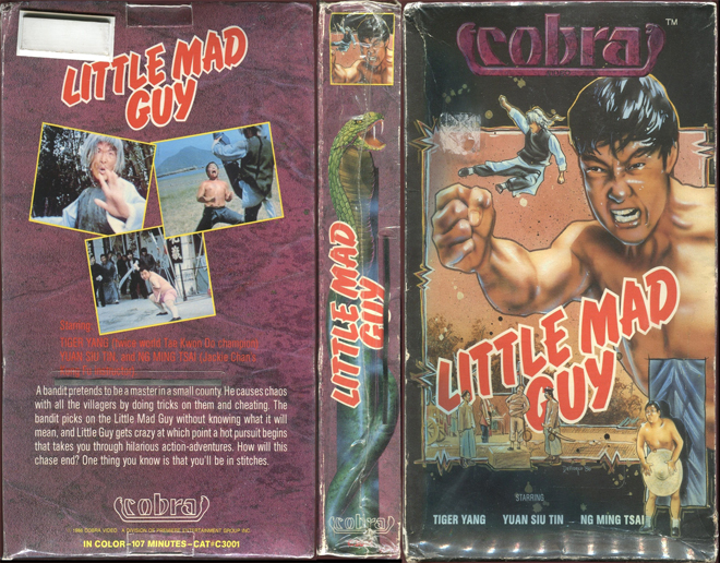 COBRA LITTLE MAD GUY VHS COVER