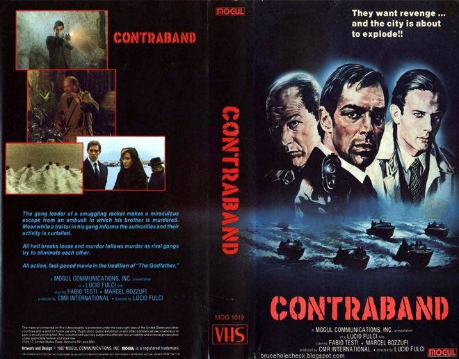 CONTRABAND VHS COVER