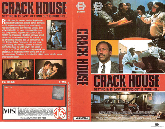 CRACK HOUSE VHS COVER