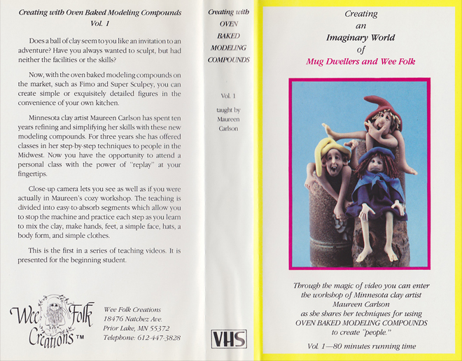 CREATING AN IMAGINARY WORLD OF MUG DWELLERS AND WEE FOLK VHS COVER