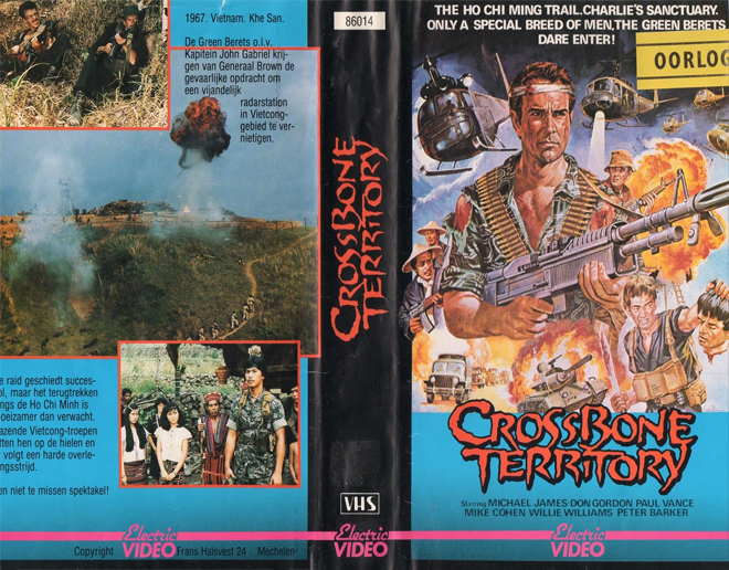 CROSSBONE TERRITORY VHS COVER