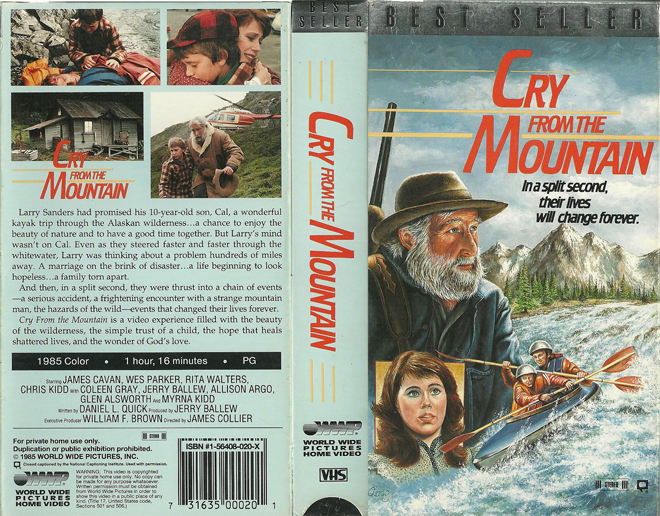 CRY FROM THE MOUNTAIN VHS COVER