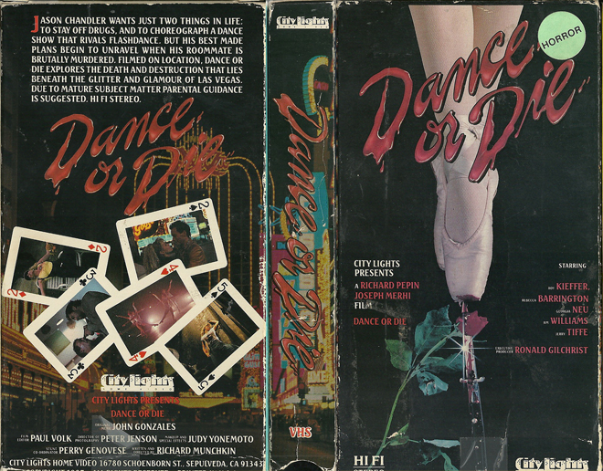 DANCE OR DIE VHS COVER, VHS COVERS