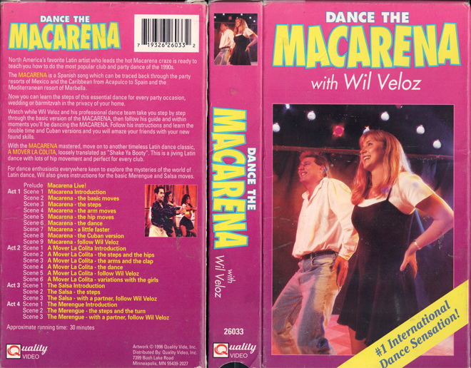 DANCE THE MACARENA WITH WIL VELOZ