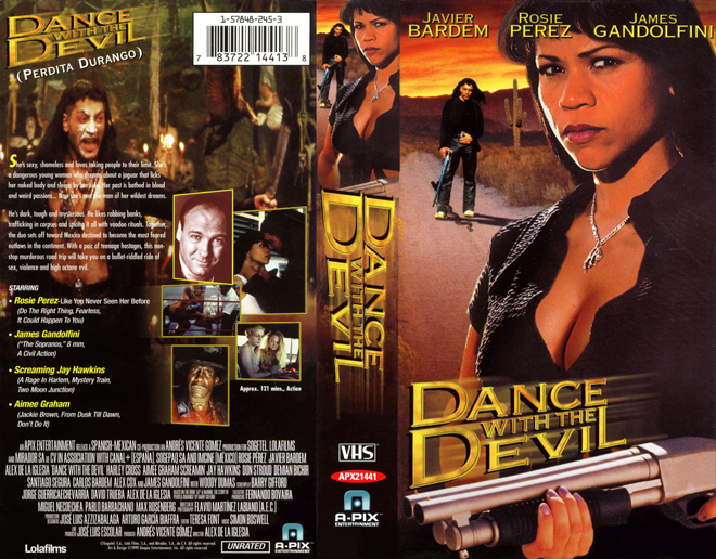 DANCE WITH THE DEVIL, VHS COVERS, VHS COVER