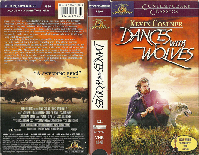 DANCES WITH WOLVES, THRILLER, ACTION, HORROR, SCIFI, ACTION VHS COVER, HORROR VHS COVER, BLAXPLOITATION VHS COVER, HORROR VHS COVER, ACTION EXPLOITATION VHS COVER, SCI-FI VHS COVER, MUSIC VHS COVER, SEX COMEDY VHS COVER, DRAMA VHS COVER, SEXPLOITATION VHS COVER, BIG BOX VHS COVER, CLAMSHELL VHS COVER, VHS COVER, VHS COVERS, DVD COVER, DVD COVERS