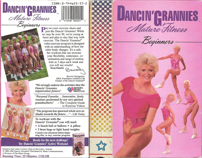 DANCIN' GRANNIES : MATURE FITNESS - SUBMITTED BY RYAN GELATIN