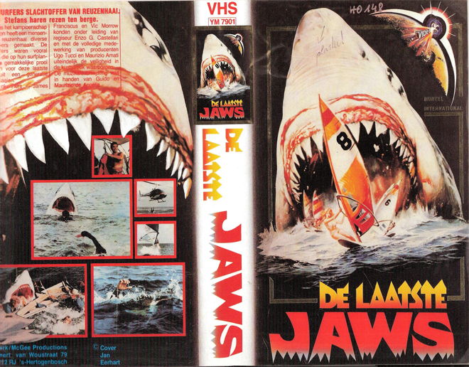 DE LAATSE JAWS VHS COVER