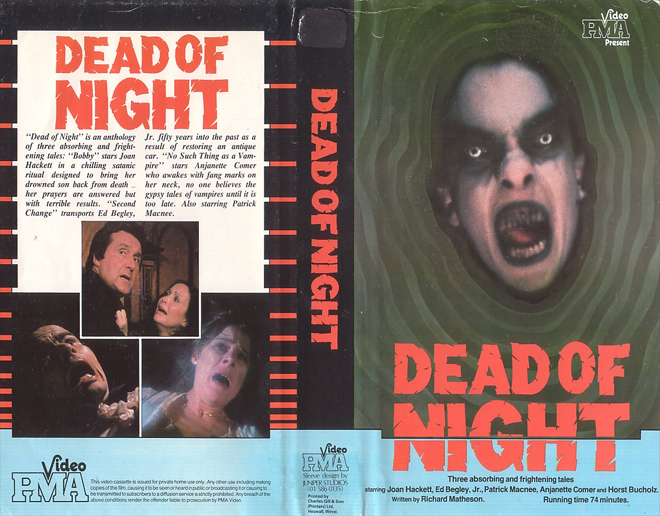 DEAD OF NIGHT VHS COVER
