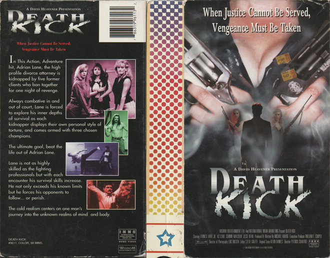 DEATH KICK VHS COVER