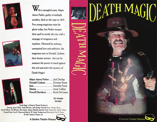 DEATH MAGIC, VHS COVERS